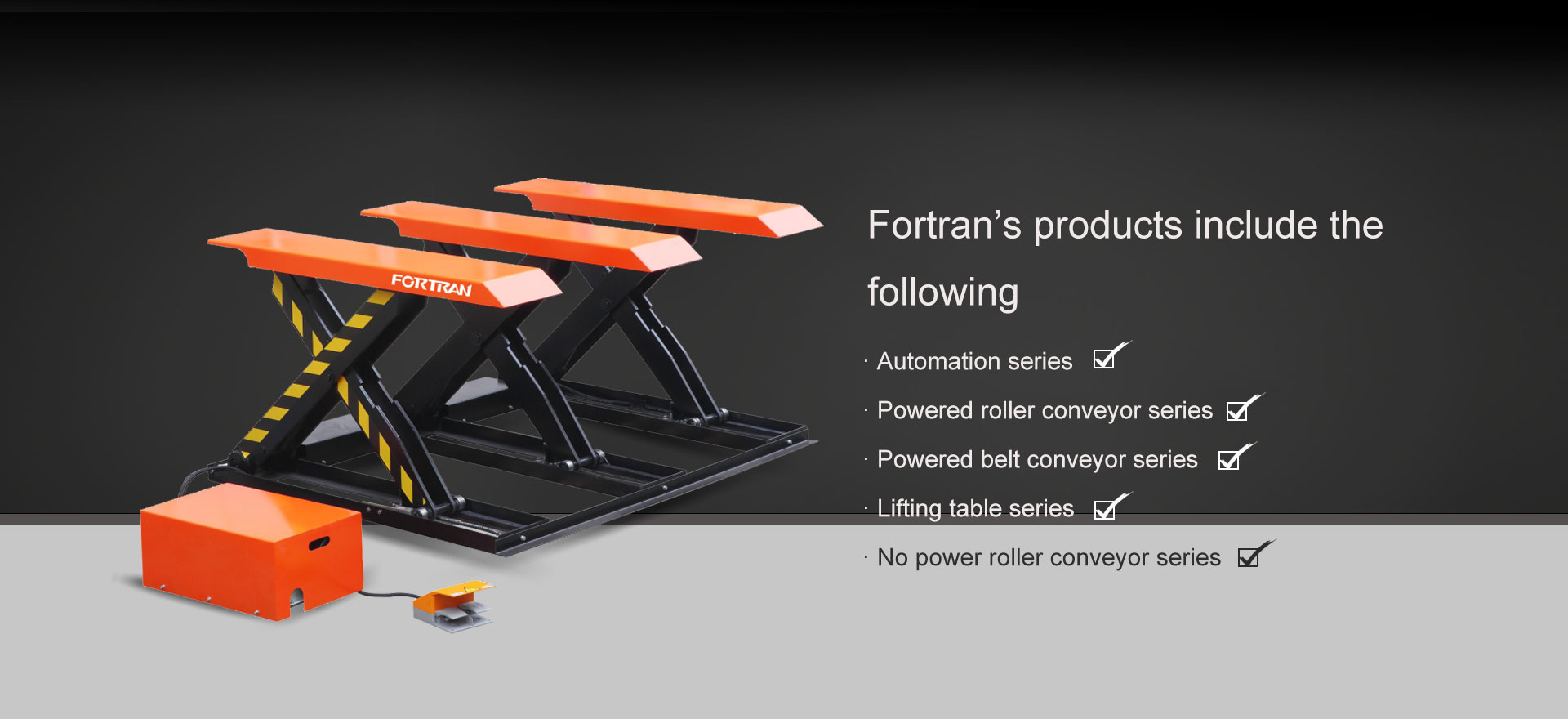 Scissor Type Hydraulic Lifting Table Series Produsen