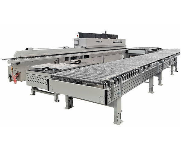 Roller-jinis bali Conveyor Line kanggo Edgebanding Machine